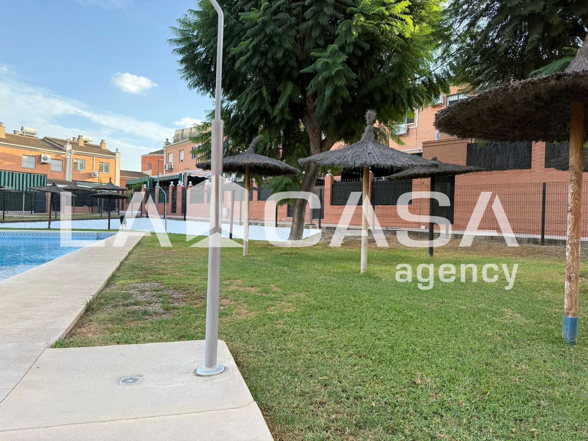 Exterior view of Single-family semi-detached for sale in Montequinto  with Air Conditioner and Swimming Pool