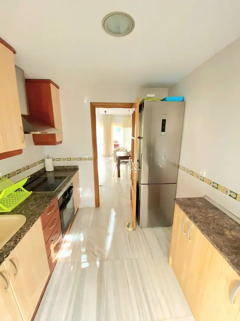 Küche von Wohnung zur Miete in Jávea / Xàbia mit Klimaanlage, Heizung und Terrasse