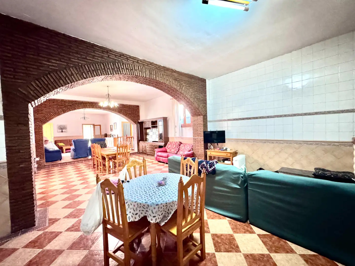 Living room of Houses for sale in Laujar de Andarax  with Air Conditioner, Private garden and Terrace
