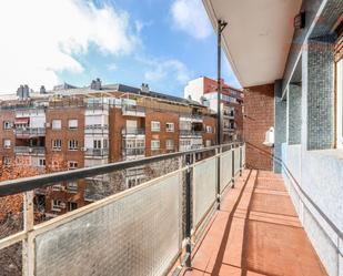 Exterior view of Flat to rent in  Madrid Capital  with Air Conditioner, Heating and Parquet flooring