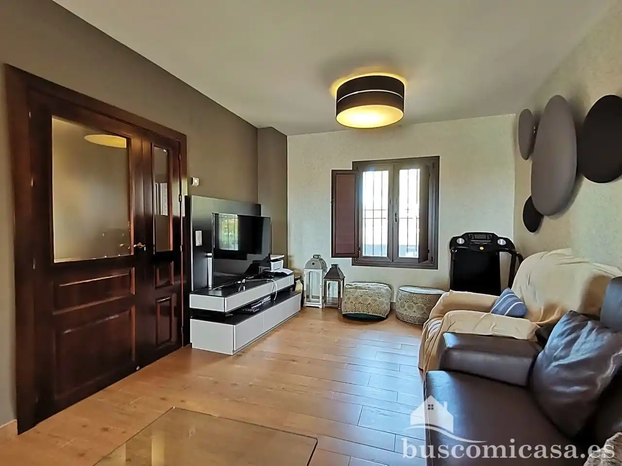 Sala d'estar de Casa o xalet en venda en Linares amb Aire condicionat, Calefacció i Terrassa
