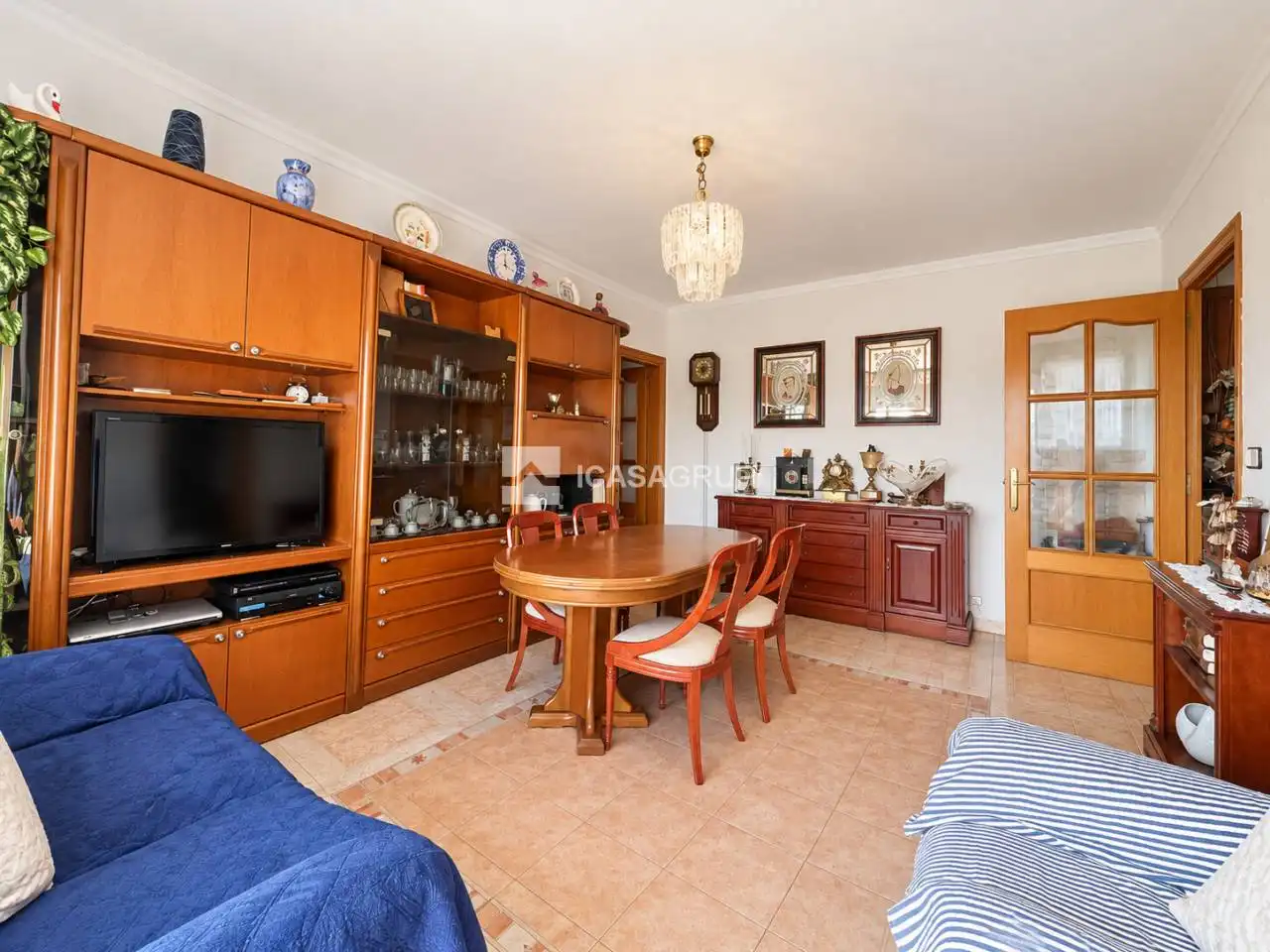 Sala de estar de Piso en venta en Rubí con Aire acondicionado y Balcón