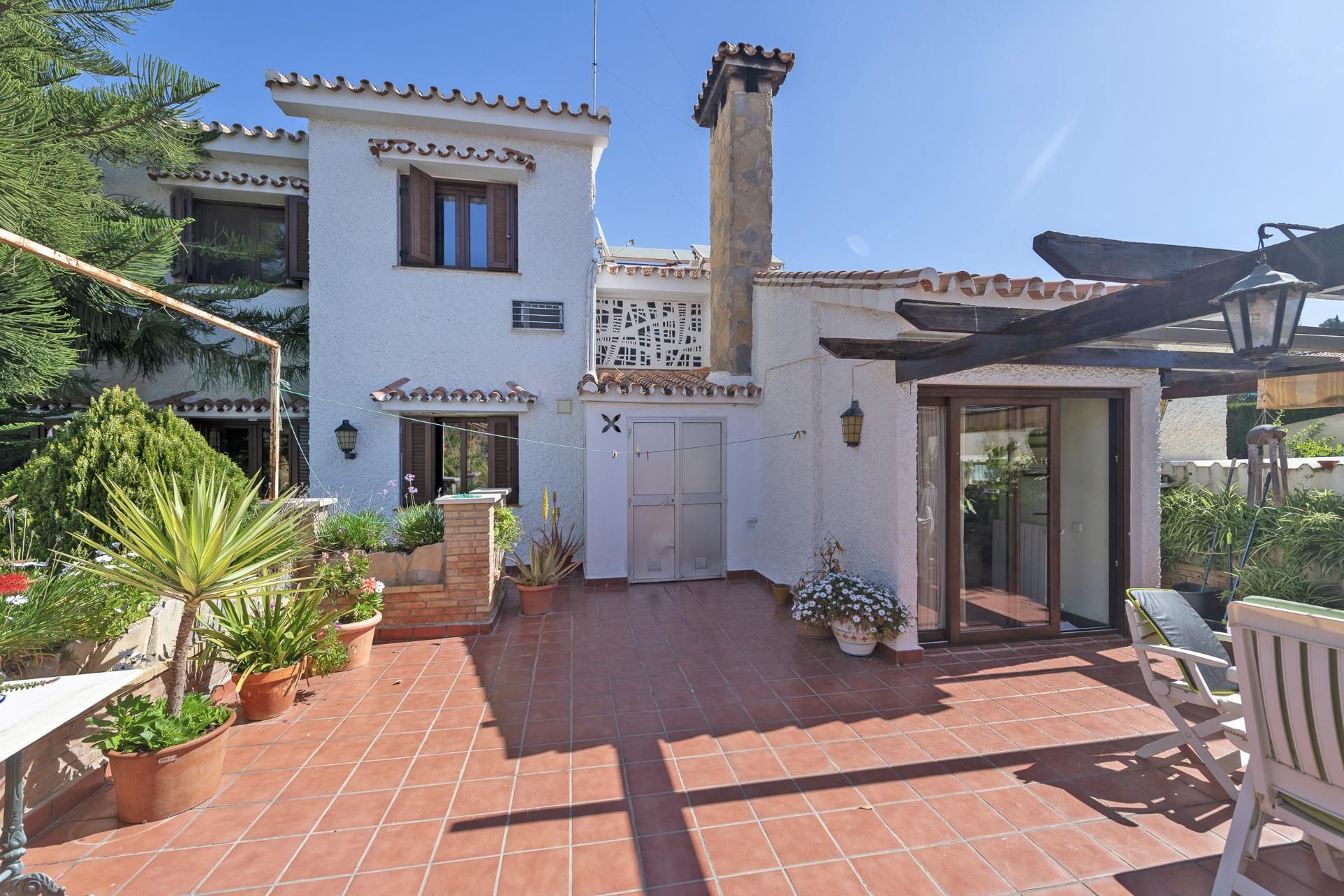 Jardín de Casa o chalet en venta en Málaga Capital con Calefacción, Jardín privado y Terraza