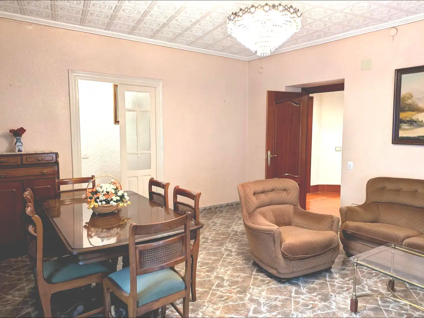 Dining room of Houses for sale in Quinto  with Balcony