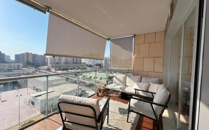 Terrace of Flat for sale in Alicante / Alacant  with Air Conditioner, Private garden and Terrace