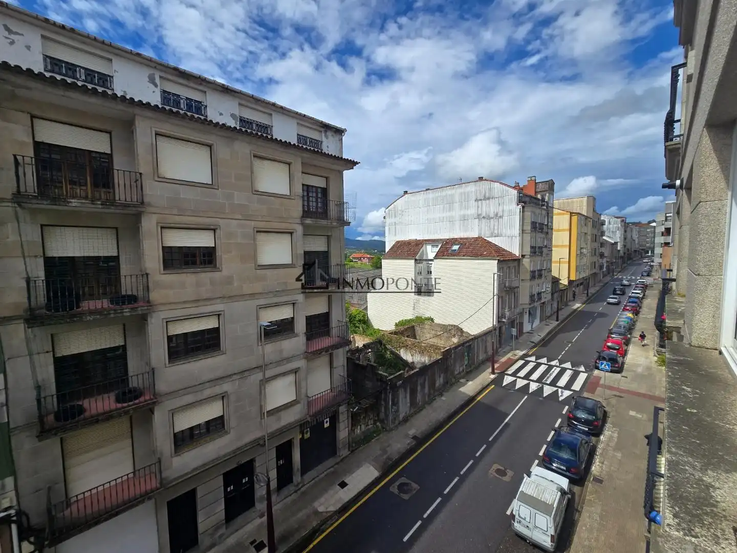 Vista exterior de Pis en venda en Pontevedra Capital  amb Calefacció i Traster