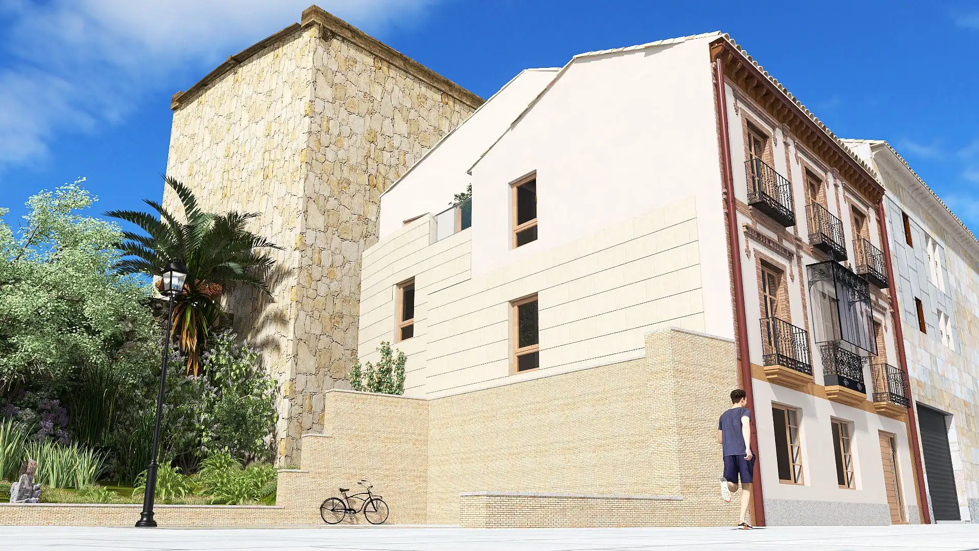 Exterior view of Flat for sale in Salamanca  with Air Conditioner, Heating and Balcony