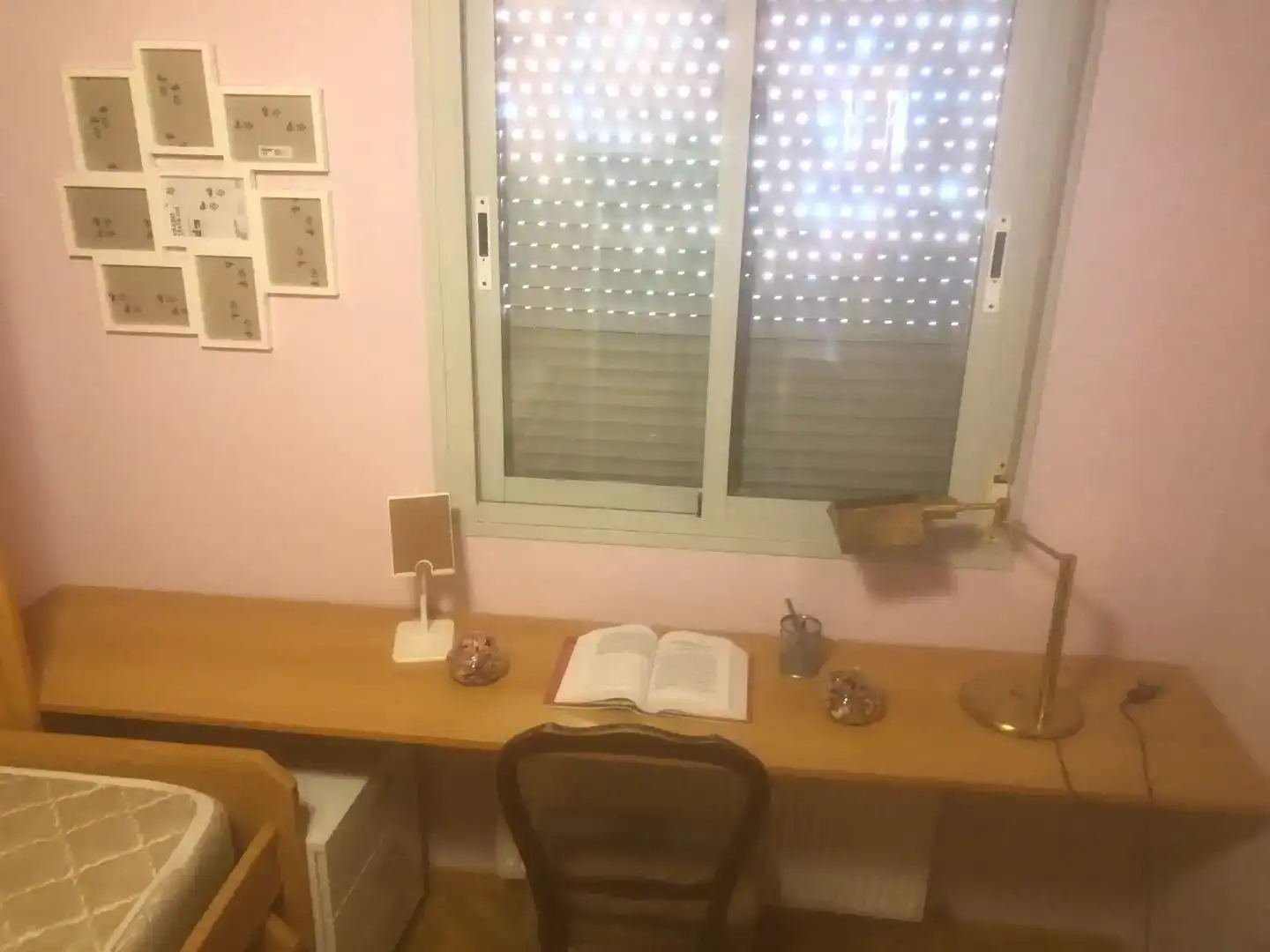 Schlafzimmer von Wohnung zur Miete in  Madrid Capital mit Klimaanlage und Schwimmbad