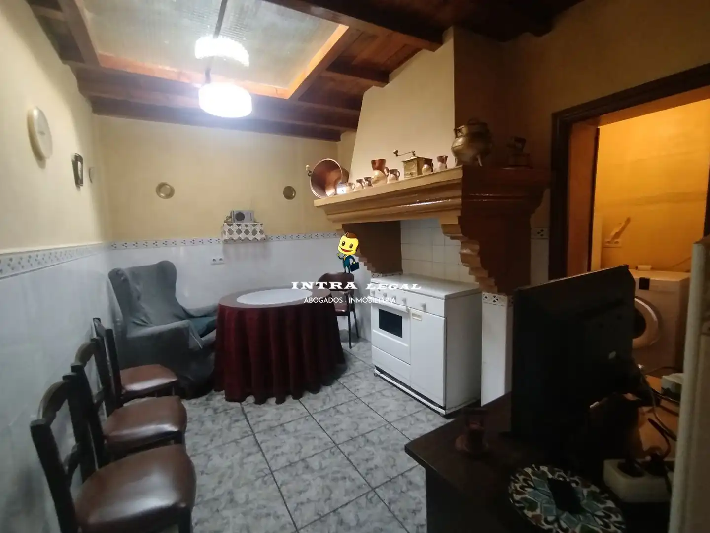 Sala de estar de Casa o chalet en venta en Matilla de los Caños del Río con Calefacción, Trastero y Piscina