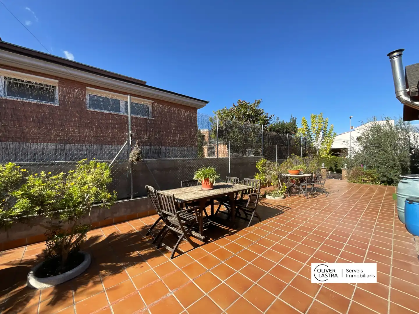 Terraza de Casa o chalet en venta en Sant Andreu de la Barca con Aire acondicionado, Calefacción y Jardín privado