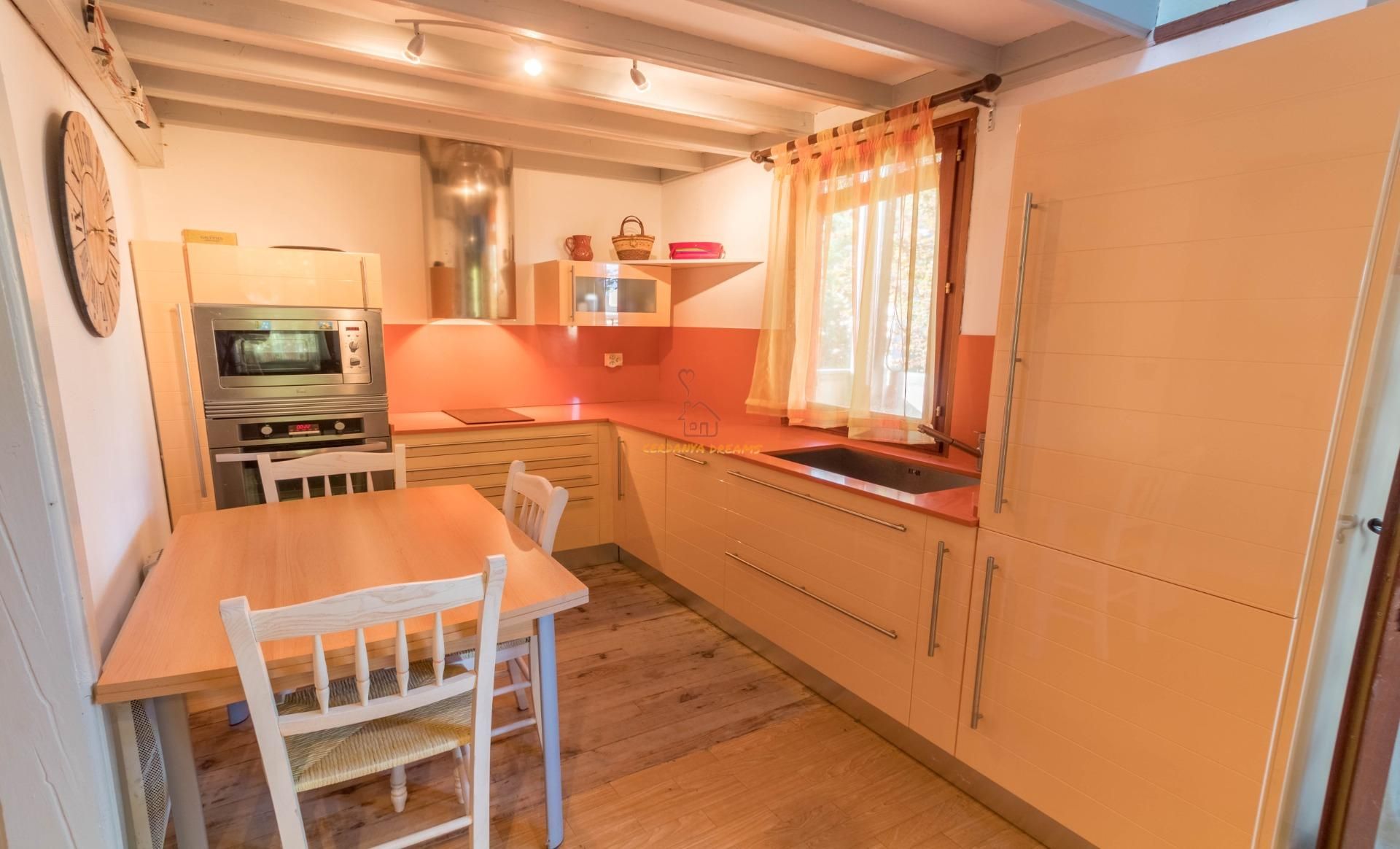 Cocina de Casa o chalet en venta en Err con Calefacción, Jardín privado y Parquet