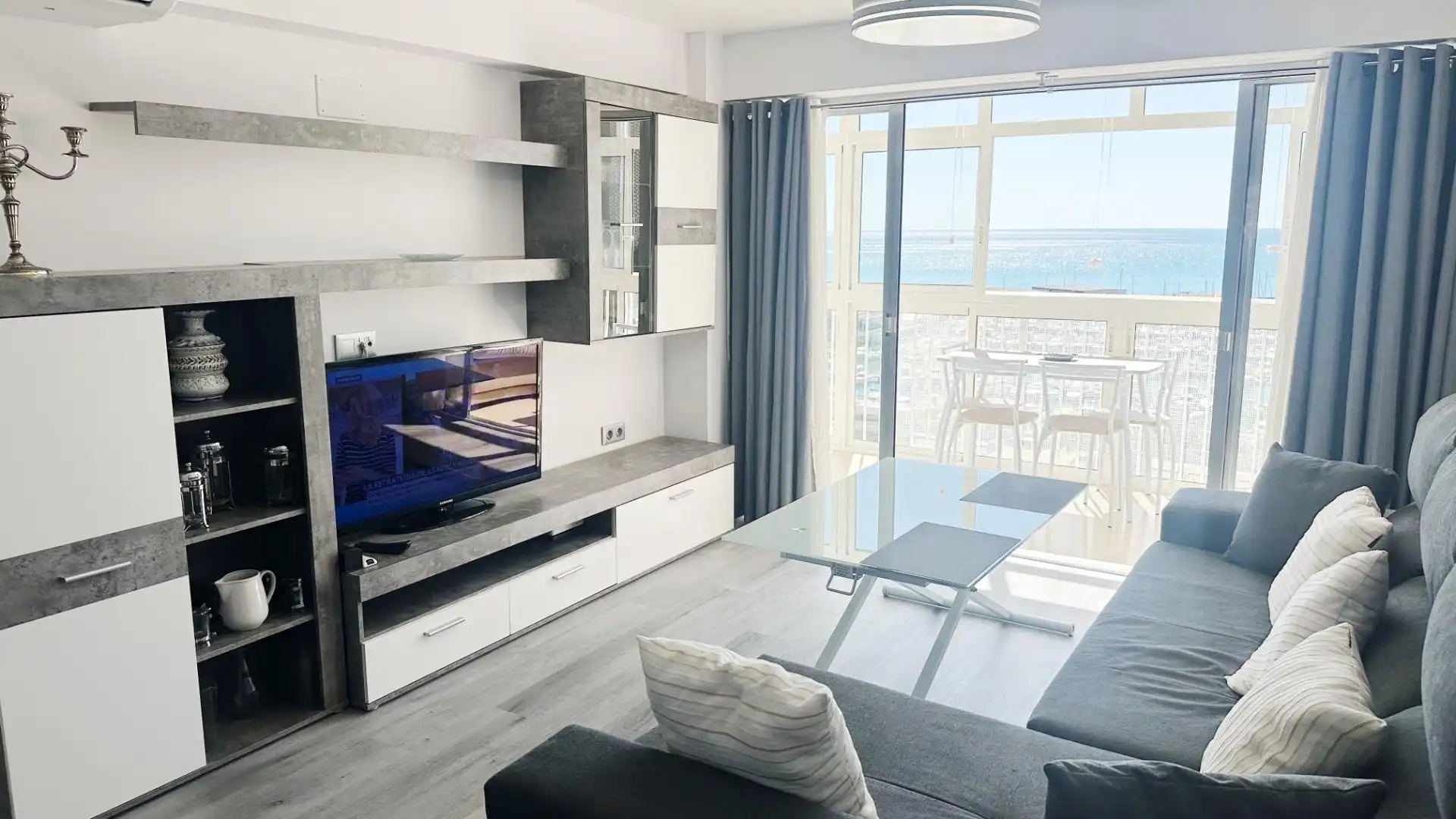 Living room of Apartments for rent in El Campello  with Air Conditioner, Heating and Terrace
