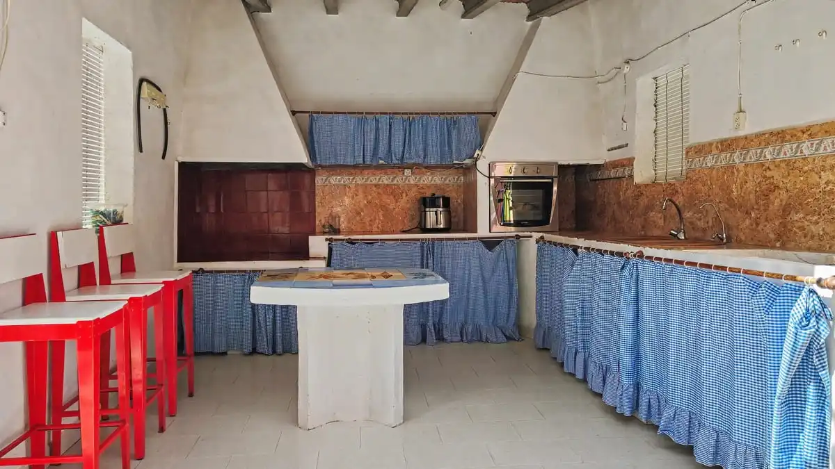 Küche von Haus oder Chalet zum Verkauf in Dénia mit Klimaanlage, Heizung und Terrasse