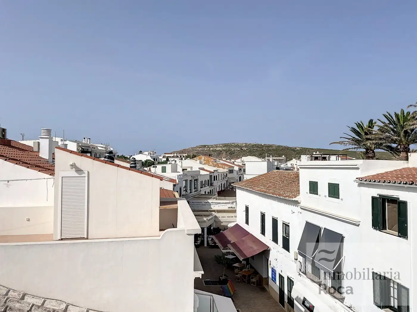 Vista exterior de Àtic en venda en Es Mercadal amb Terrassa