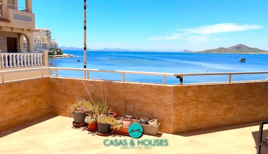 Terrace of Apartments for sale in La Manga del Mar Menor  with Air Conditioner, Heating and Terrace