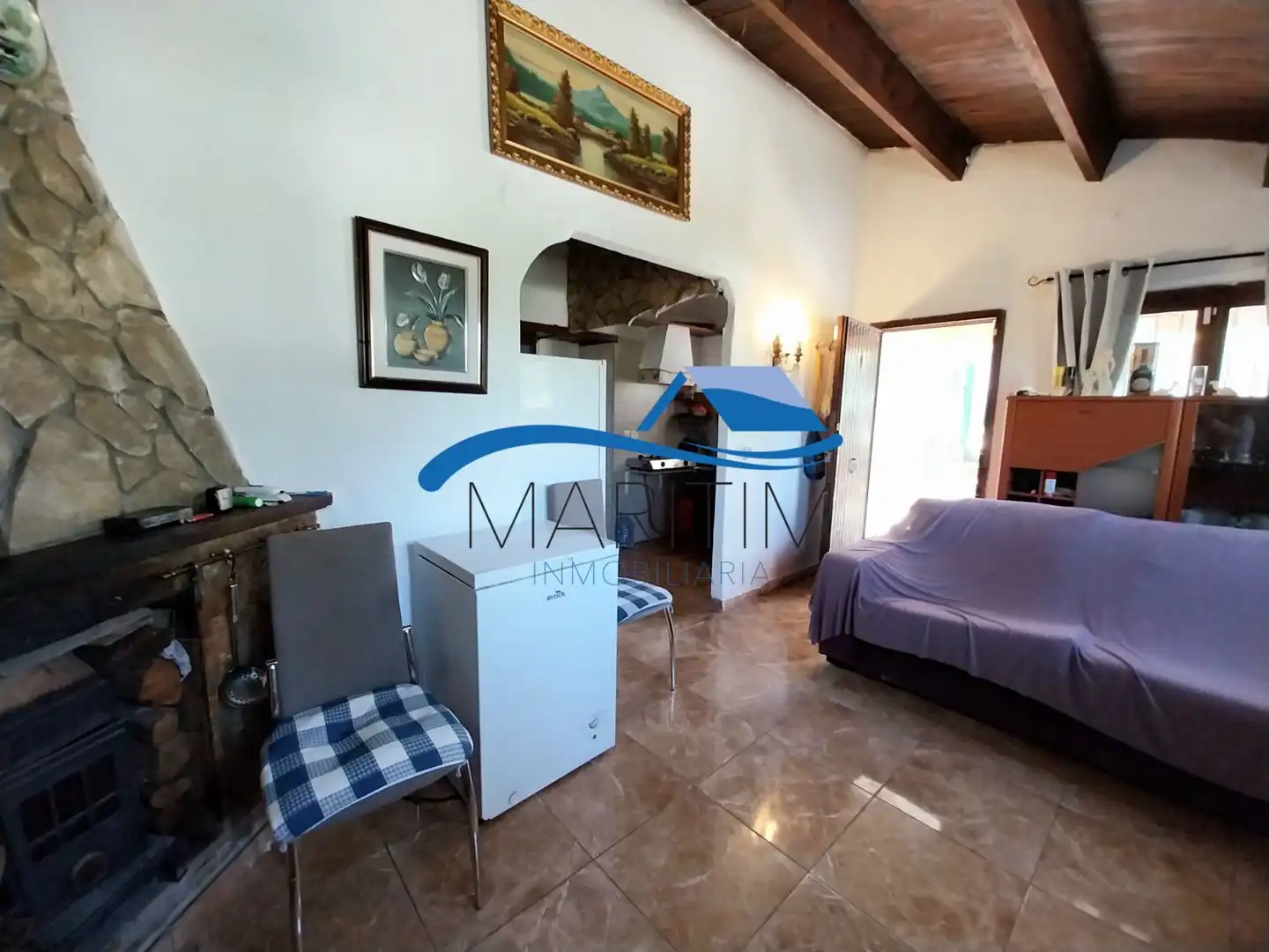 Sala d'estar de Casa o xalet en venda en Lloret de Mar amb Calefacció, Terrassa i Traster