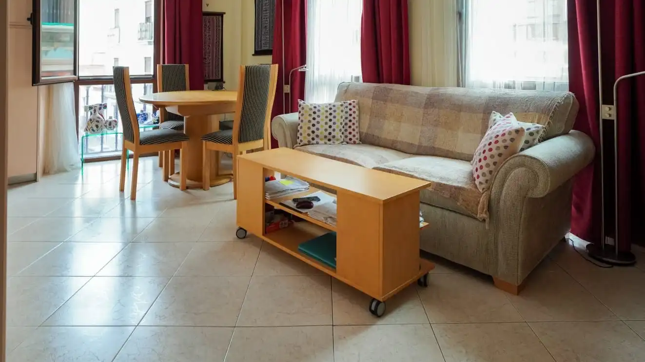 Sala d'estar de Pis en venda en Las Palmas de Gran Canaria amb Moblat