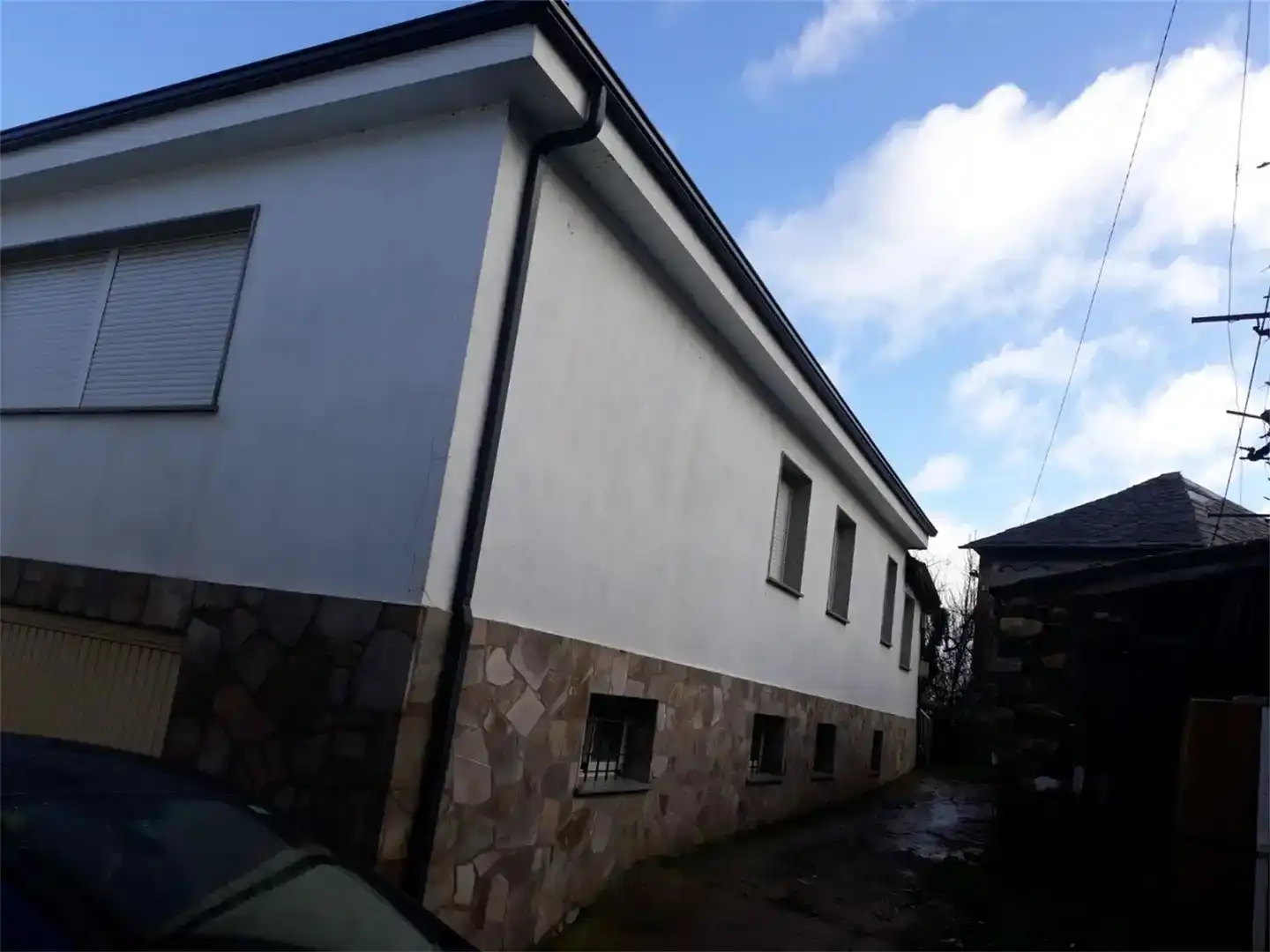 Exterior view of Houses for sale in Ribas de Sil  with Private garden, Storage room and Balcony