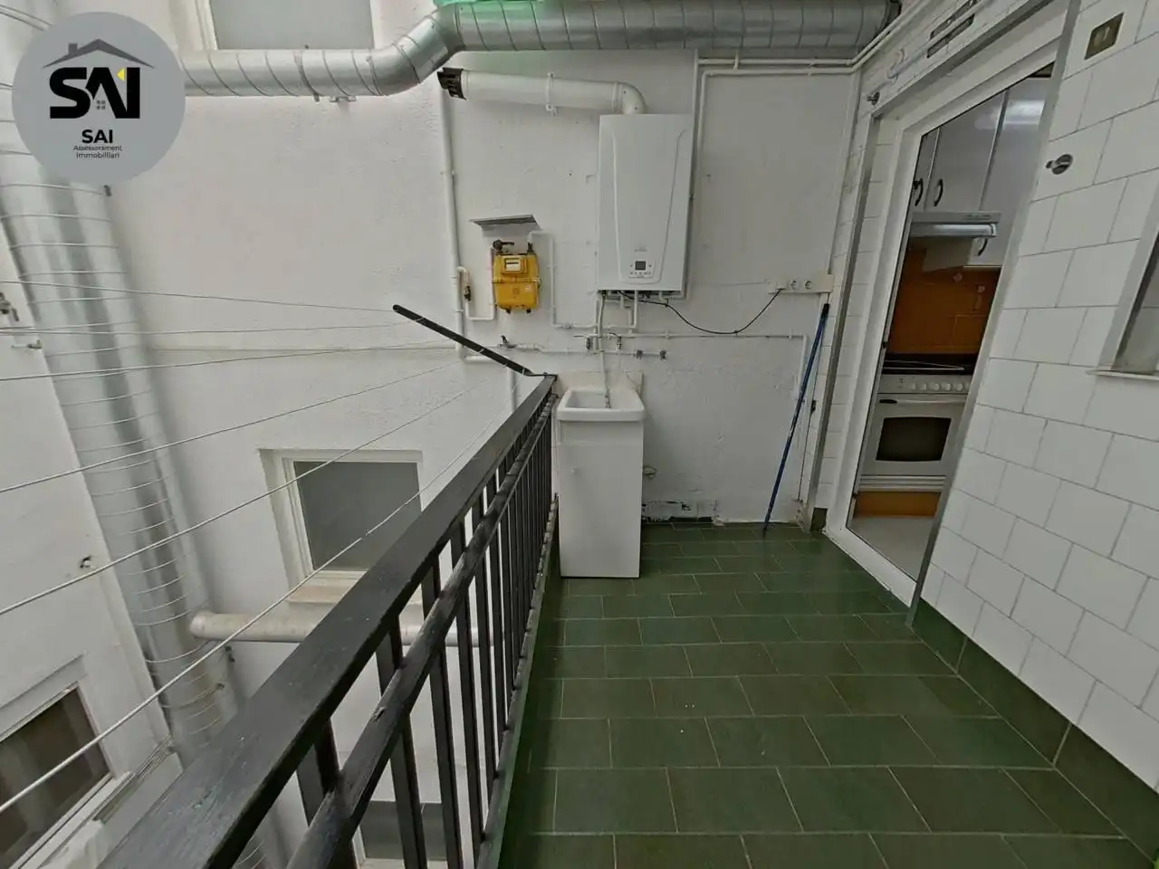 Balcony of Flat for sale in Sabadell  with Air Conditioner, Heating and Balcony
