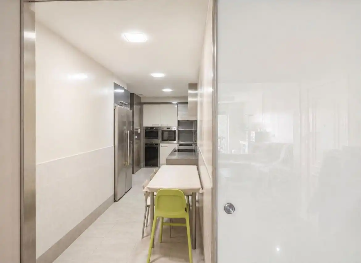 Cocina de Piso de alquiler en Zaragoza con Aire acondicionado, Calefacción y Parquet