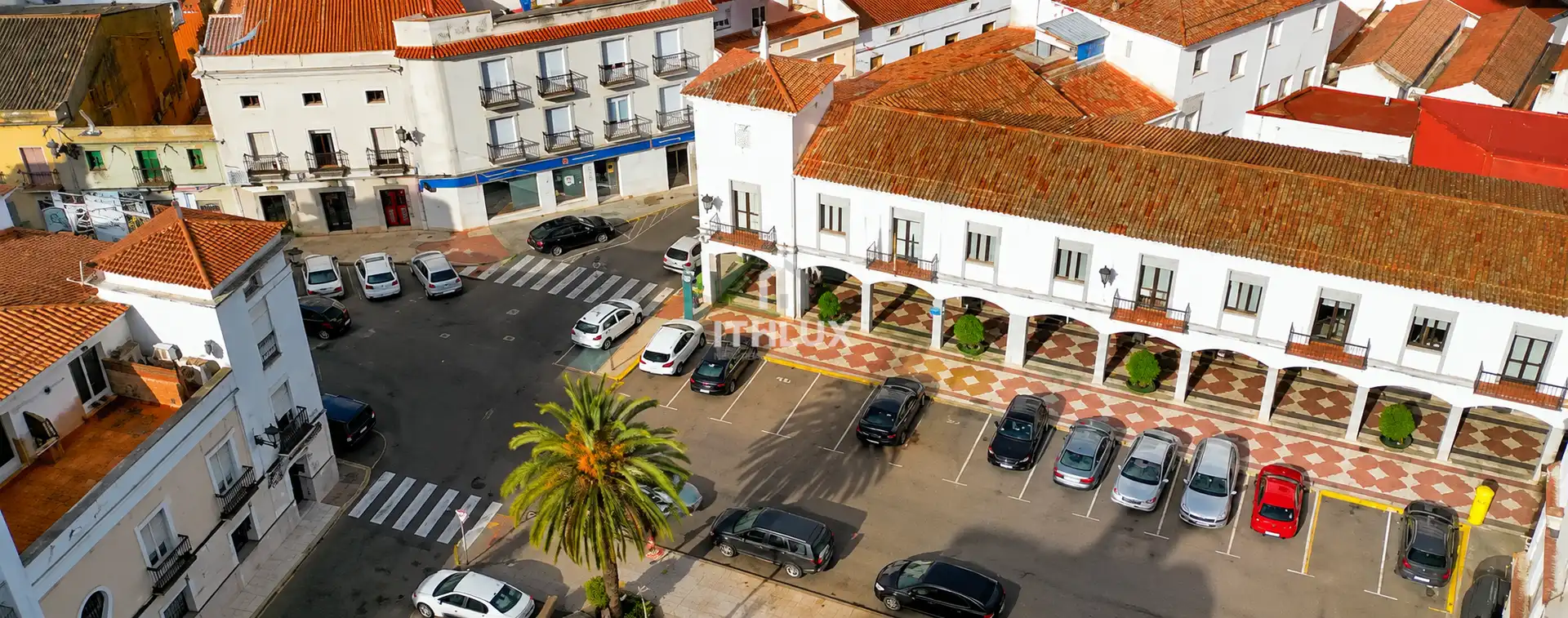 Exterior view of Flat for sale in Castuera  with Air Conditioner, Terrace and Storage room