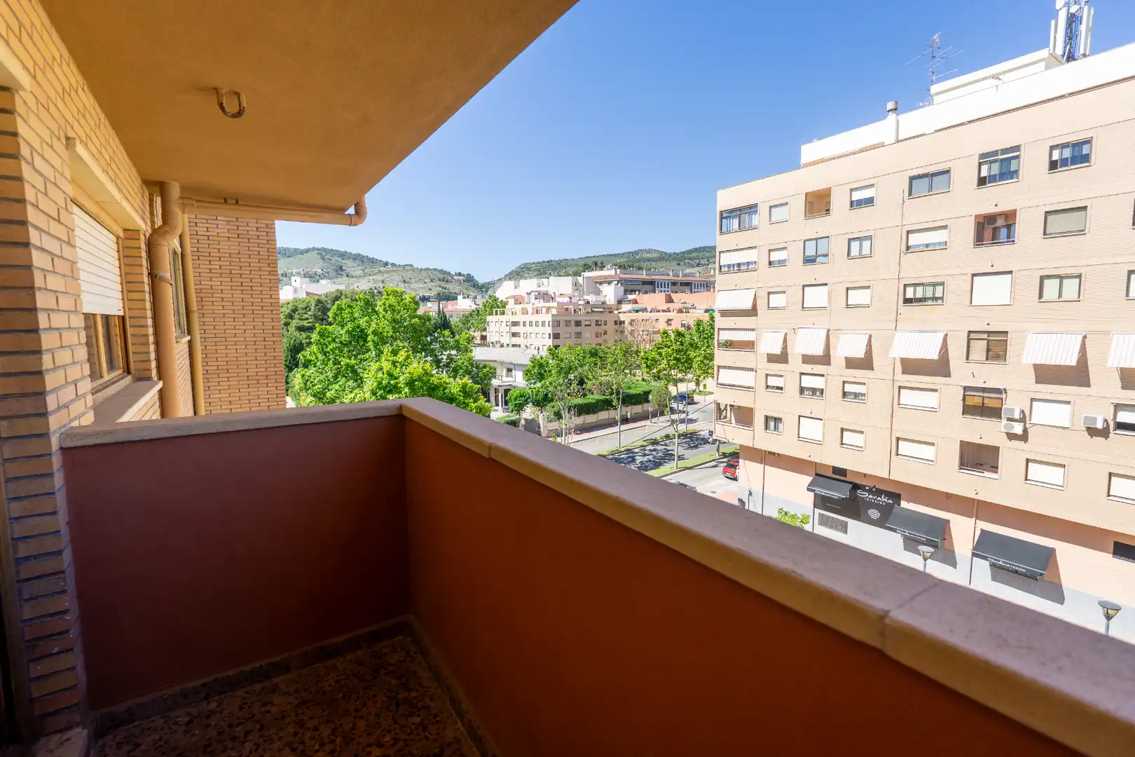 Vista exterior de Piso en venta en Ibi con Calefacción, Amueblado y Balcón