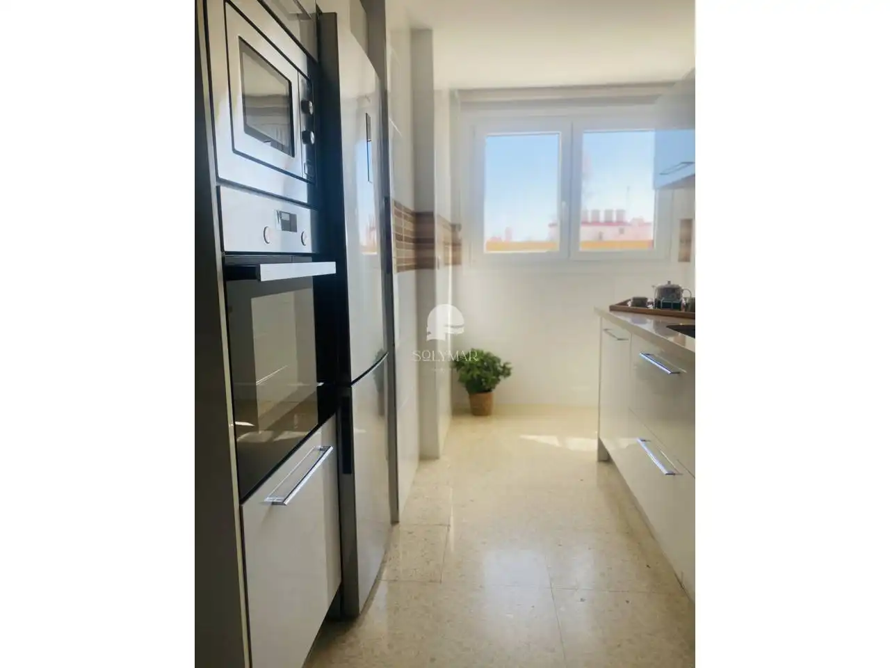 Cocina de Piso de alquiler en Vélez-Málaga con Aire acondicionado, Terraza y Amueblado