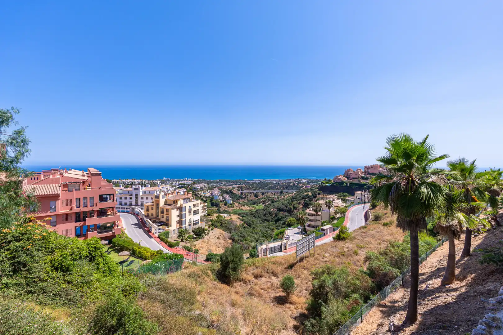 Vista exterior de Apartamento en venta en Mijas con Aire acondicionado, Terraza y Piscina