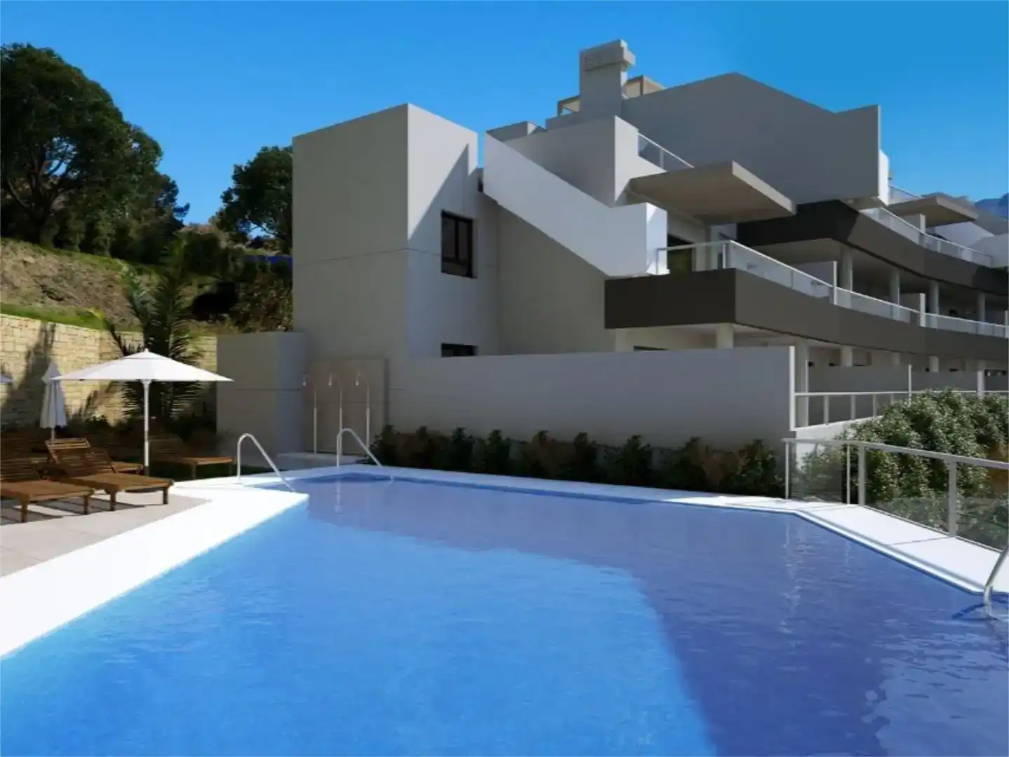 Piscina de Piso en venta en Nueva Andalucía