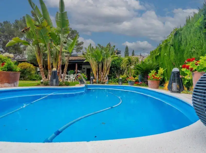 Swimming pool of Houses for sale in Paterna  with Air Conditioner, Heating and Private garden