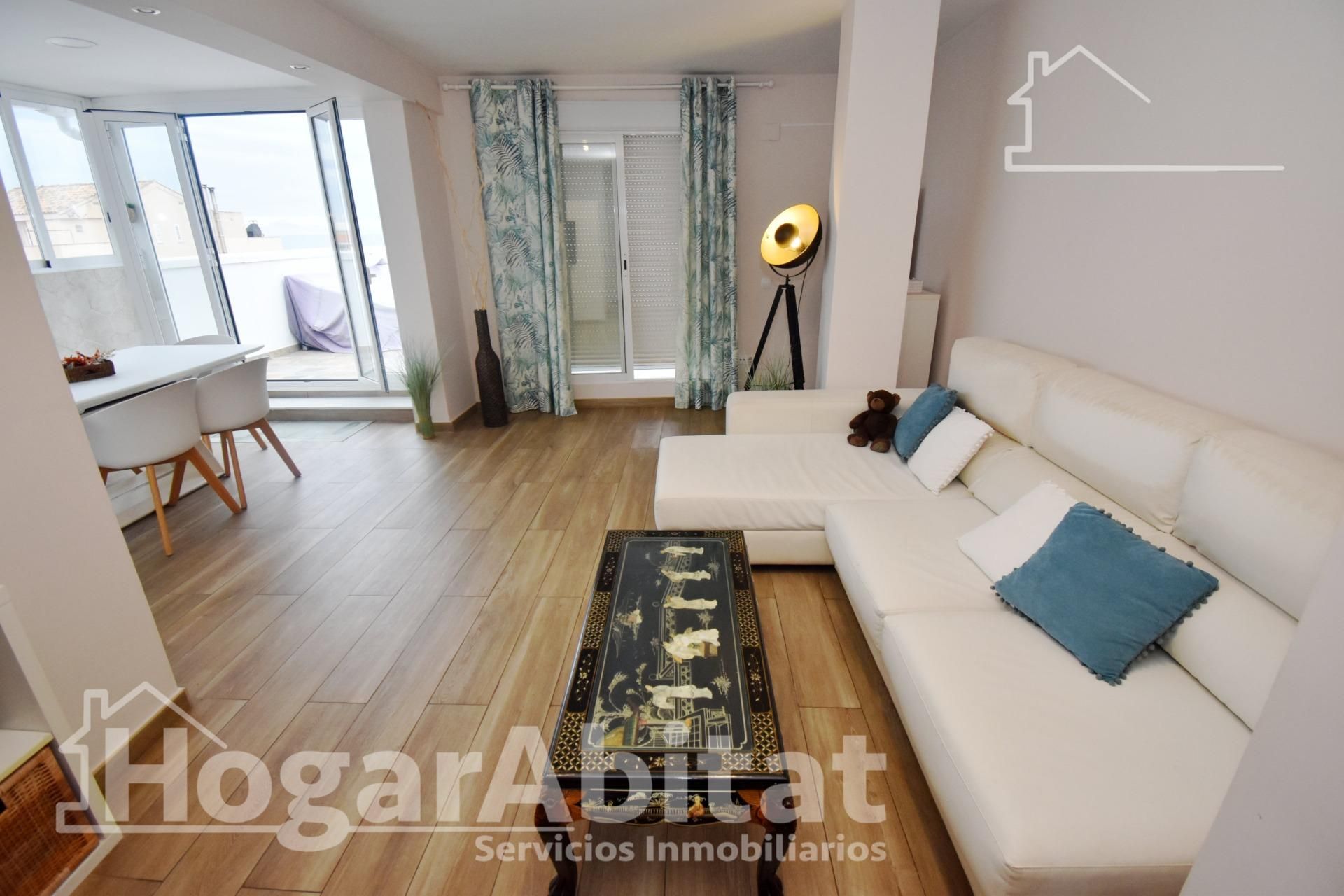 Living room of Attic for sale in Moncofa  with Air Conditioner, Terrace and Storage room