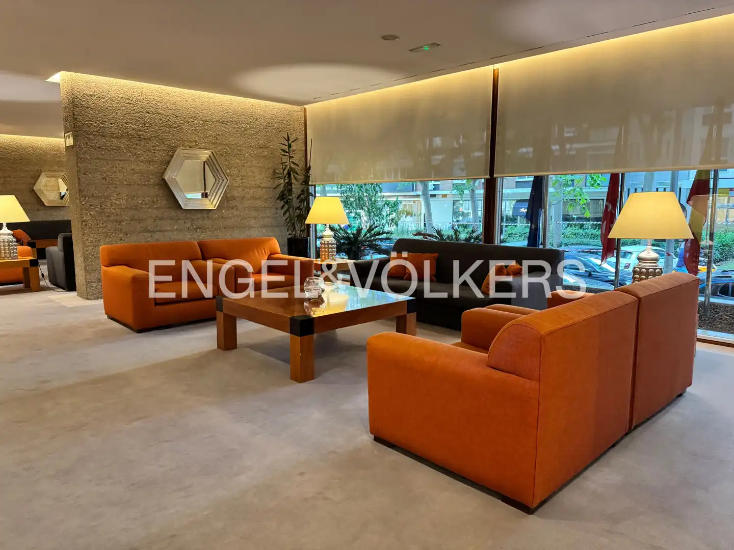 Living room of Flat for rent in Madrid  with Air Conditioner, Heating and Terrace