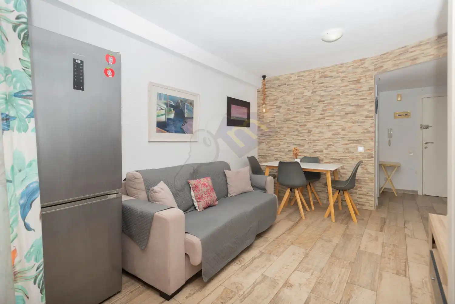 Living room of Apartments for sale in Calpe / Calp  with Air Conditioner, Heating and Furnished