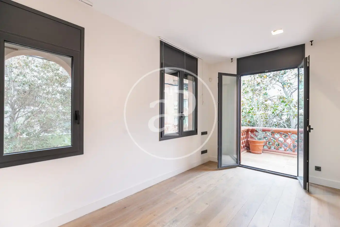 Terrasse von Wohnung zur Miete in Sarrià - Sant Gervasi