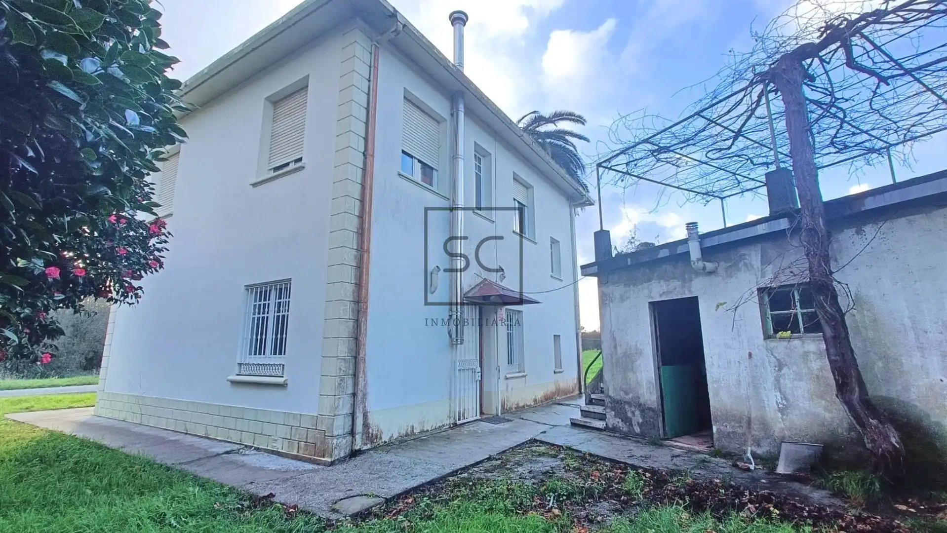 Vista exterior de Casa o chalet en venta en San Sadurniño con Jardín privado y Terraza