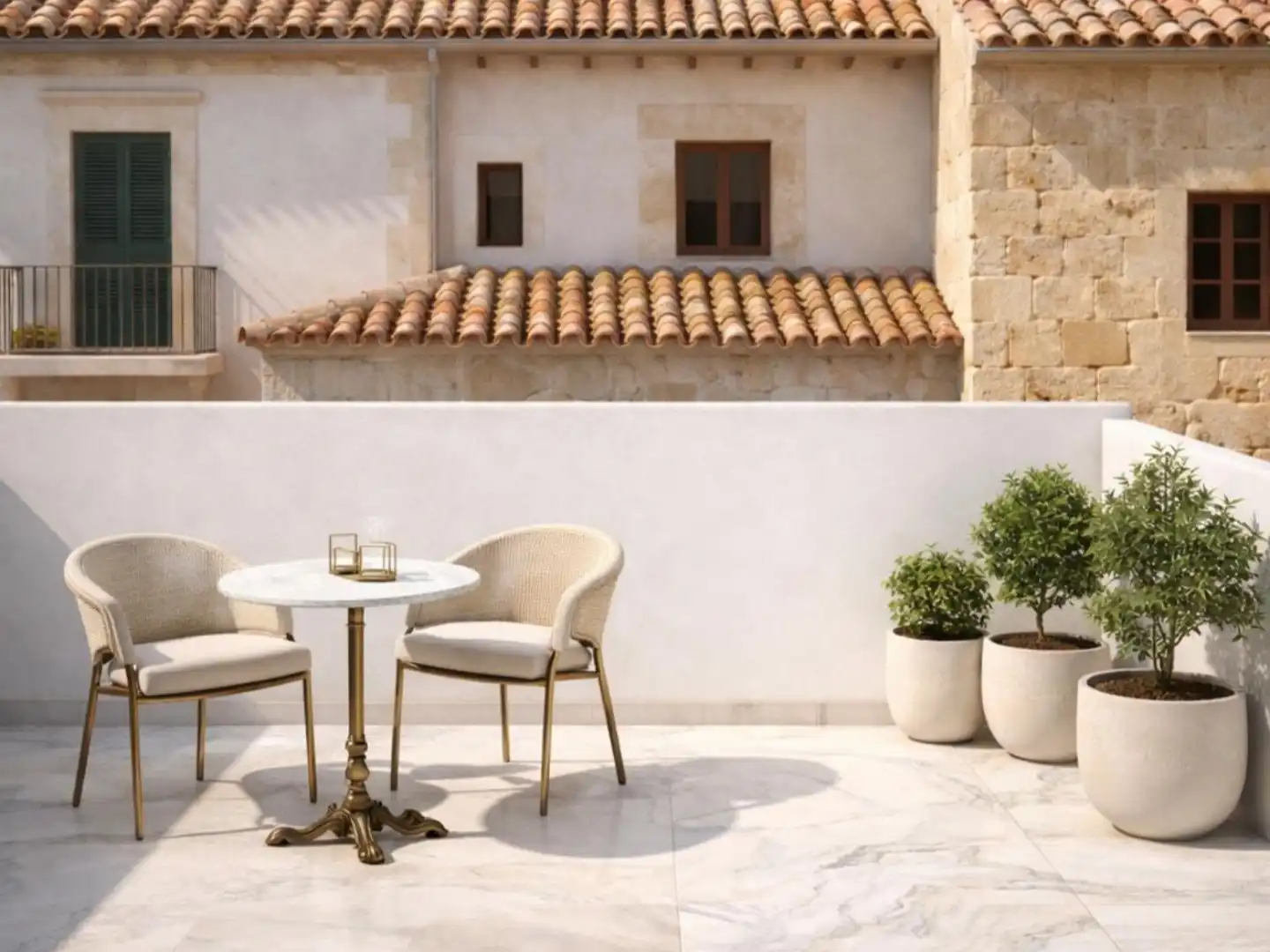 Terraza de Casa o chalet en venta en Centro