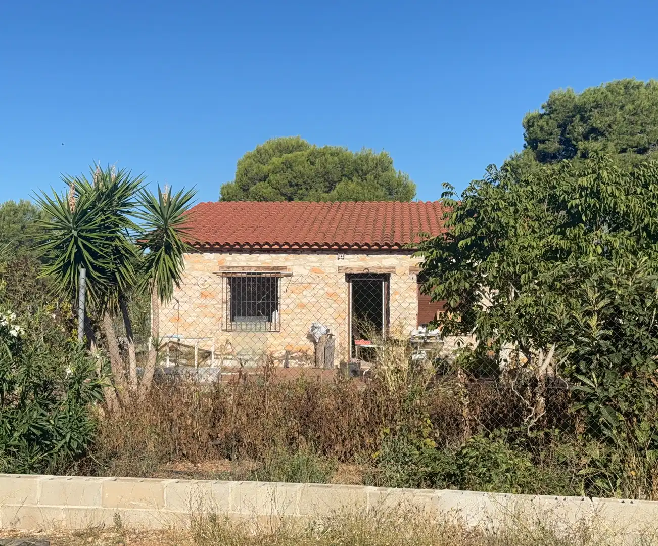 Exterior view of Land for sale in El Pla de Santa Maria