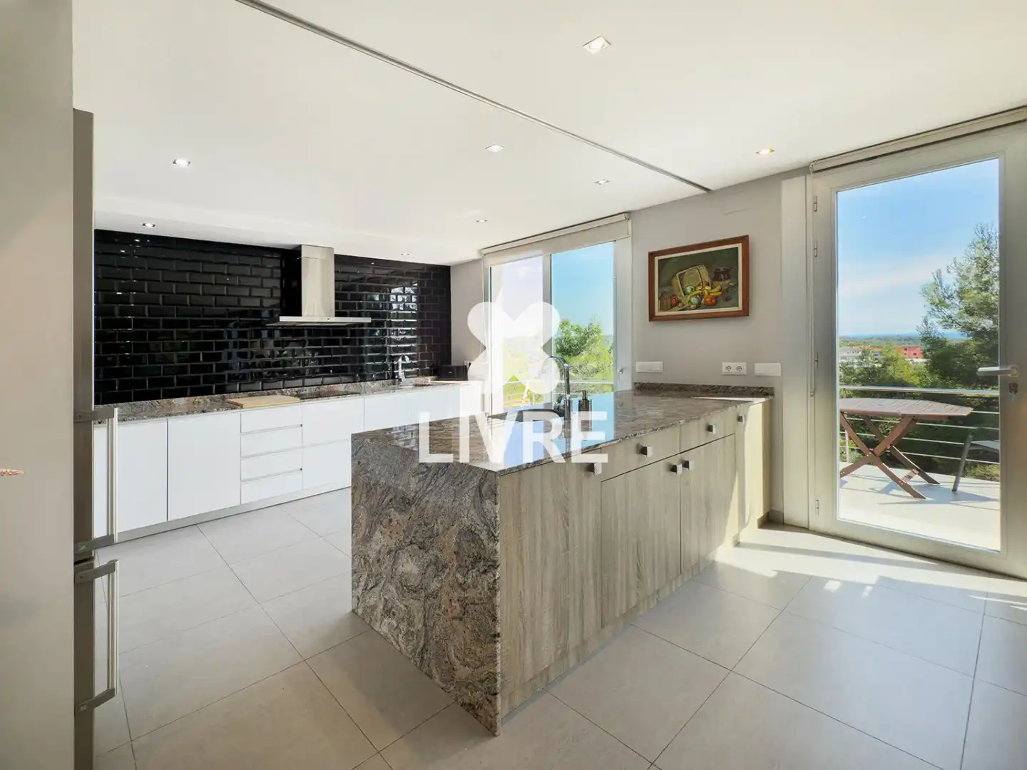 Cocina de Casa o chalet en venta en Cunit con Aire acondicionado, Calefacción y Piscina