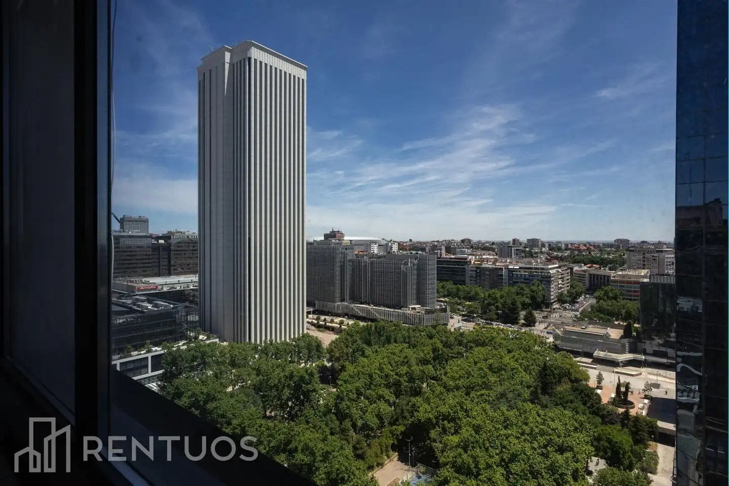 Vista exterior de Pis de lloguer en Madrid amb Aire condicionat, Calefacció i Moblat
