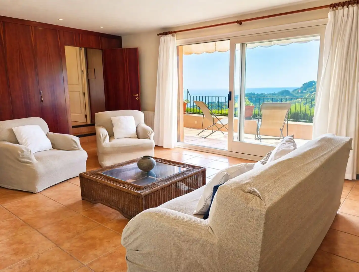 Sala de estar de Casa o chalet en venta en Begur con Calefacción, Jardín privado y Terraza