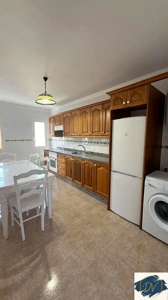 Cocina de Ático de alquiler en San Cristóbal de la Laguna con Terraza y Amueblado
