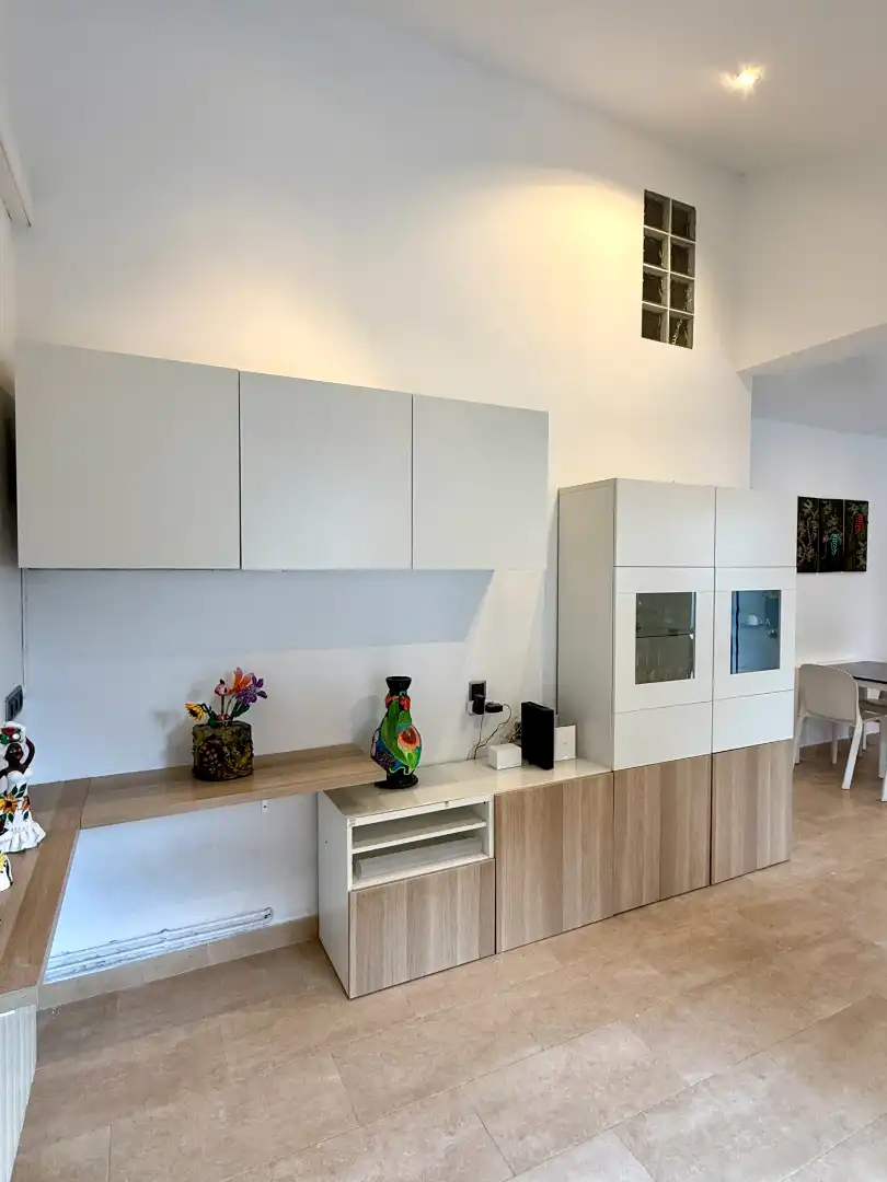 Cocina de Casa adosada en venta en Barcelona con Aire acondicionado, Calefacción y Jardín privado