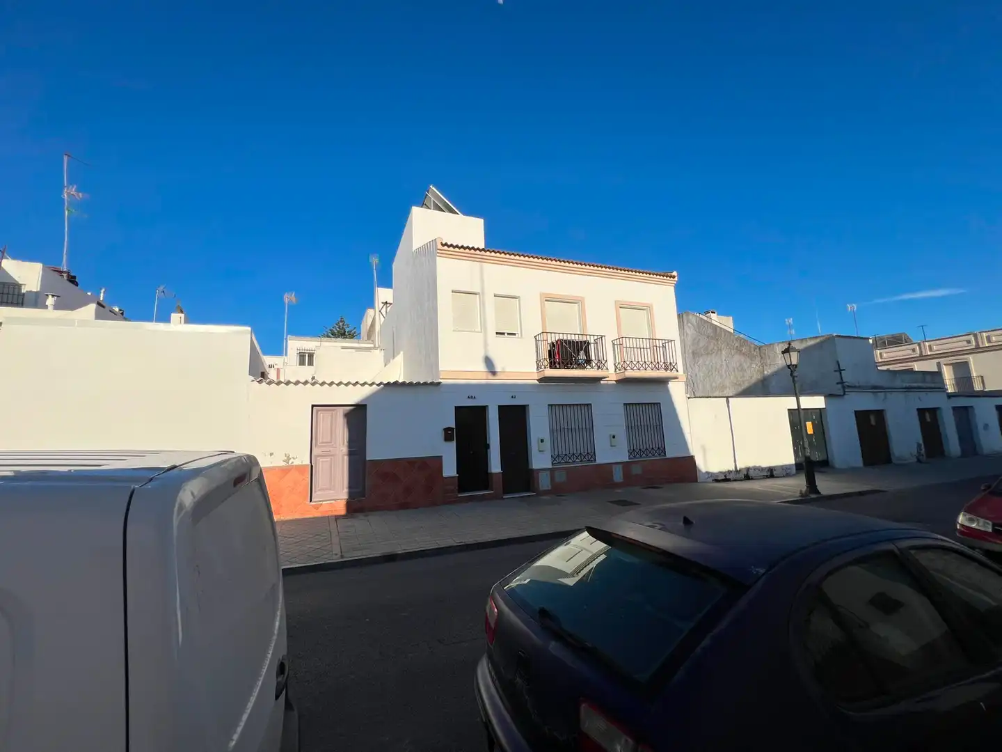 Vista exterior de Piso en venta en Lepe con Aire acondicionado, Calefacción y Terraza
