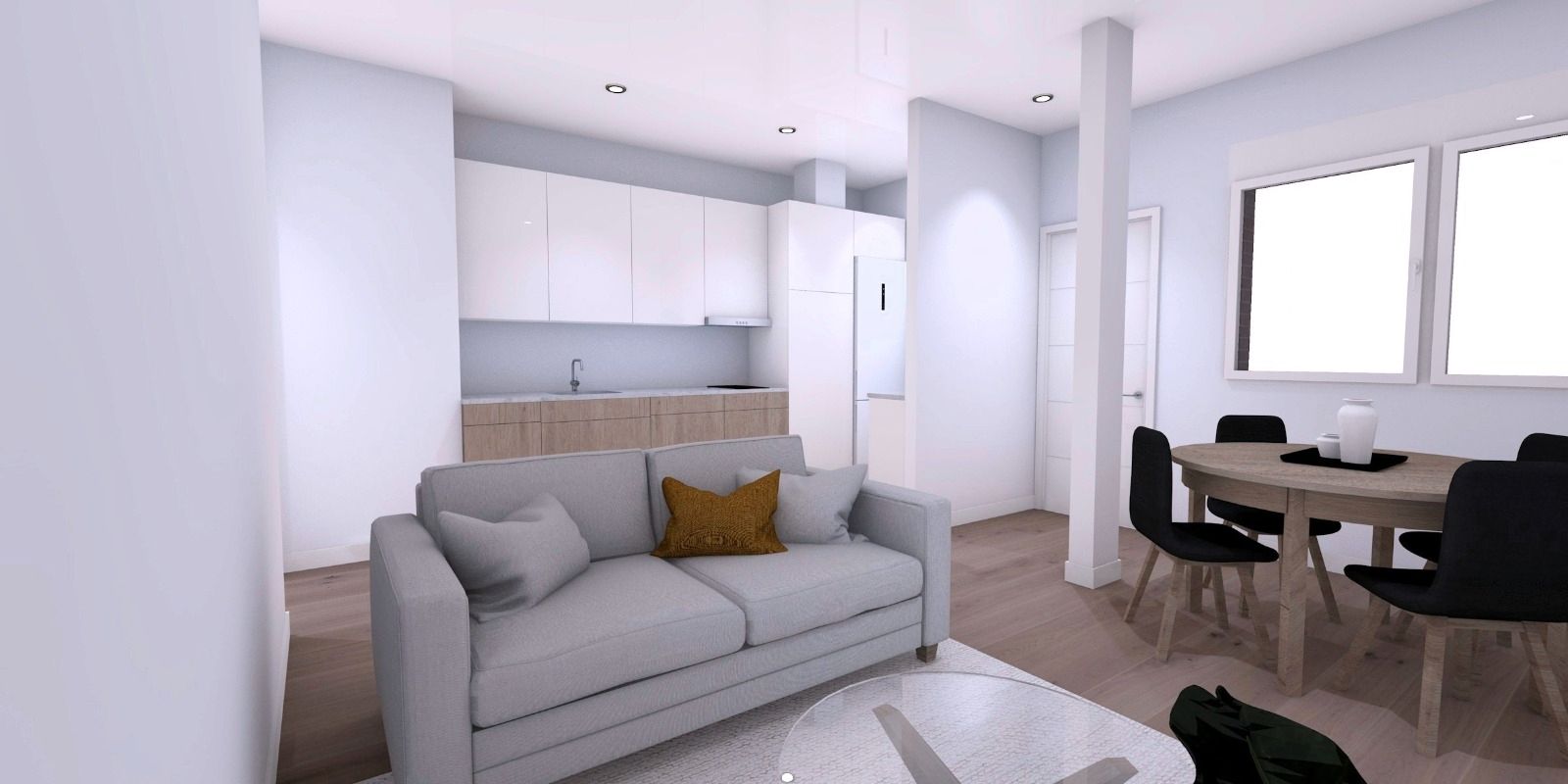 Sala d'estar de Pis en venda en Alcalá de Henares amb Aire condicionat i Calefacció