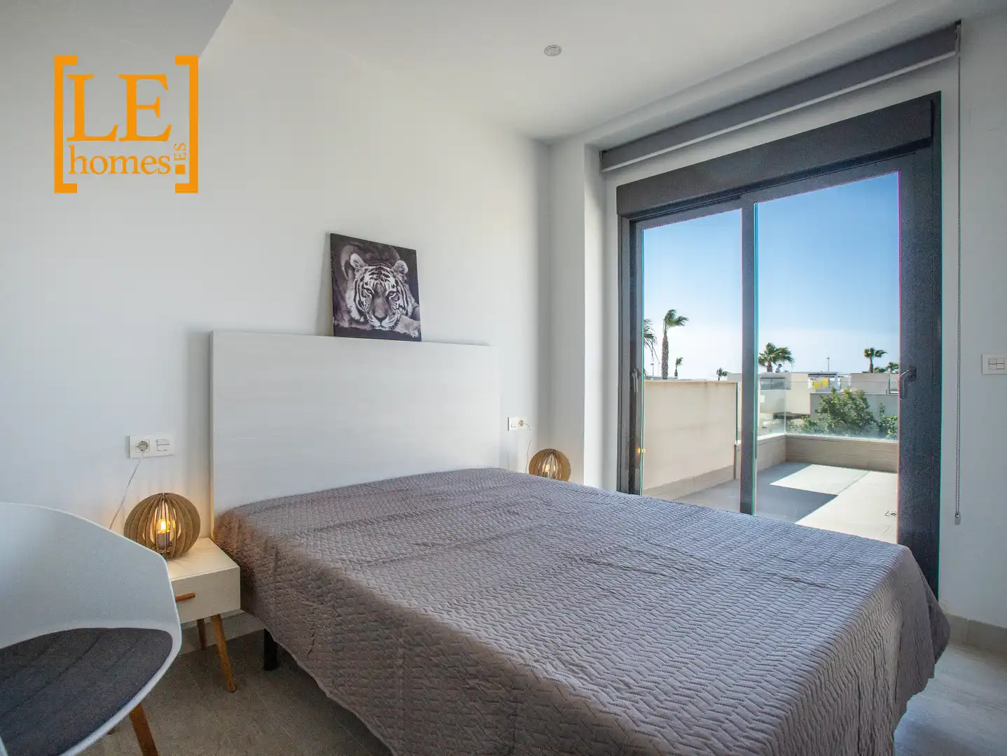 Dormitori de Casa o xalet en venda en Rojales amb Aire condicionat, Jardí privat i Terrassa