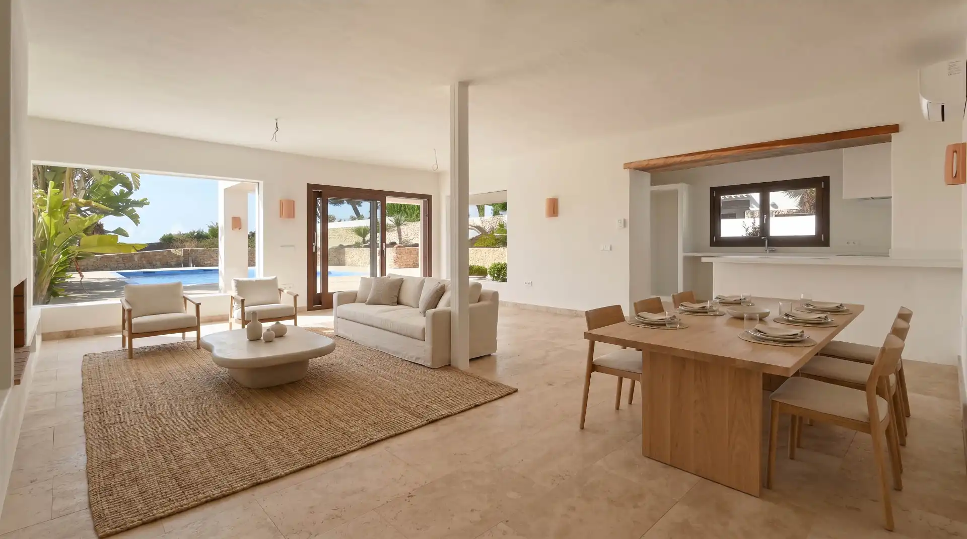 Living room of Houses for sale in Moraira  with Private garden, Terrace and Swimming Pool