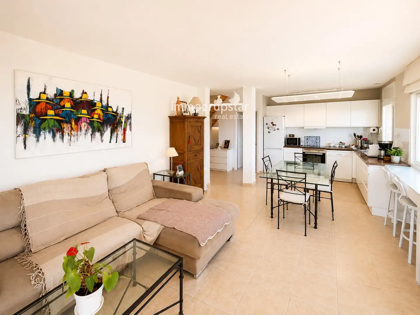 Living room of Attic for sale in Pals  with Air Conditioner, Heating and Terrace