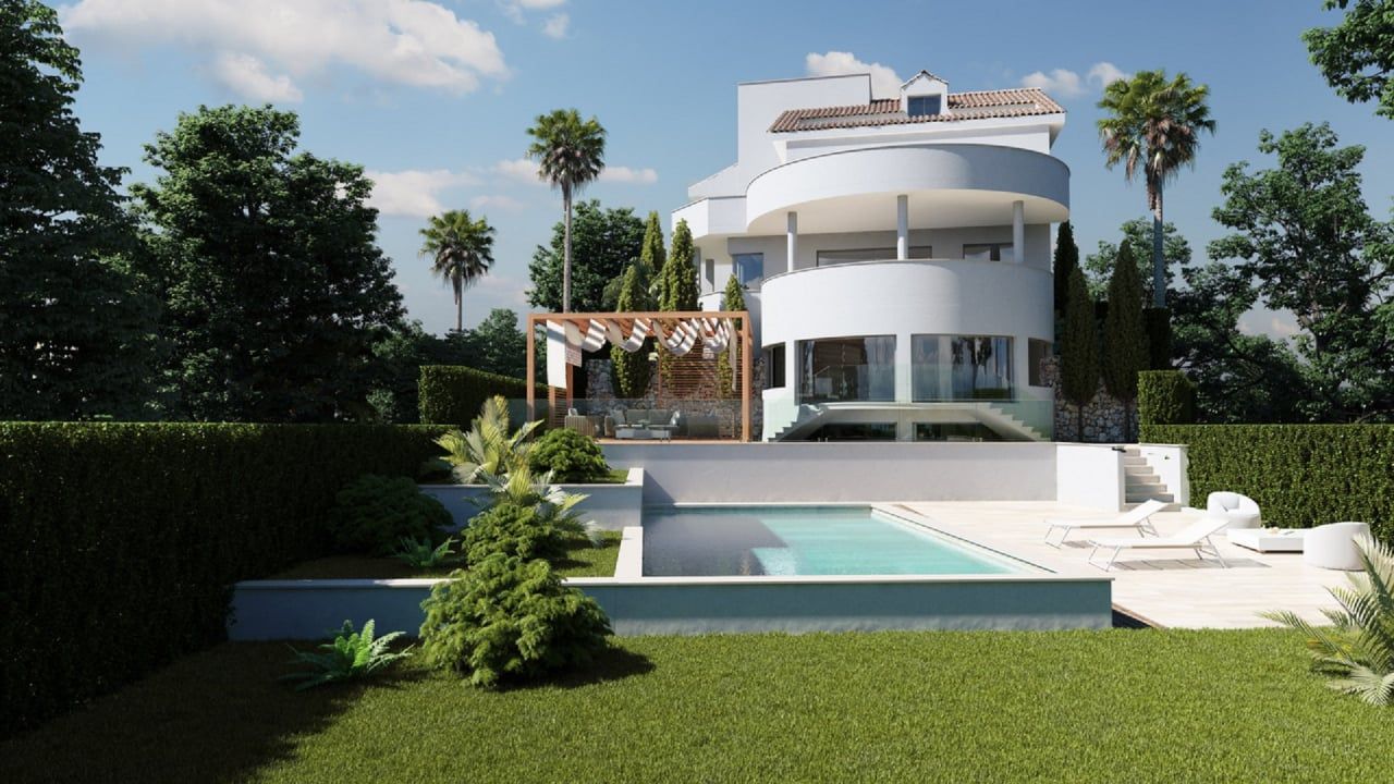 Garden of House or chalet for sale in Benalmádena  with Air Conditioner, Private garden and Terrace