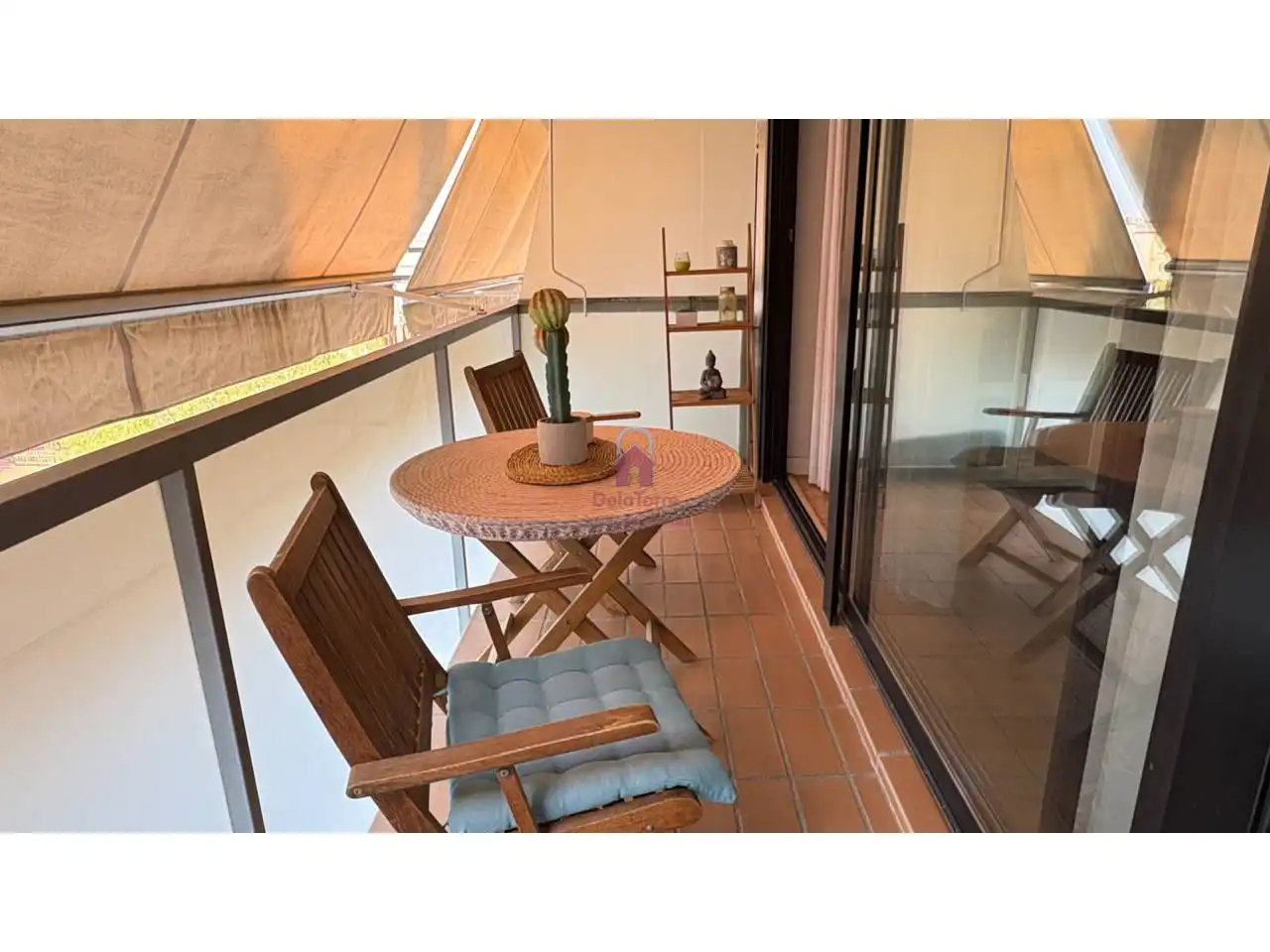 Balcony of Flat for sale in Terrassa  with Air Conditioner, Heating and Storage room