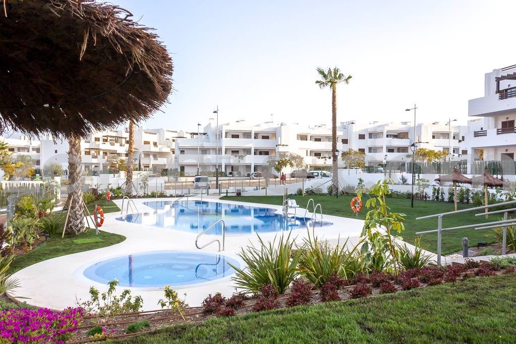 Exterior view of Flat for sale in Pulpí  with Terrace, Swimming Pool and Balcony
